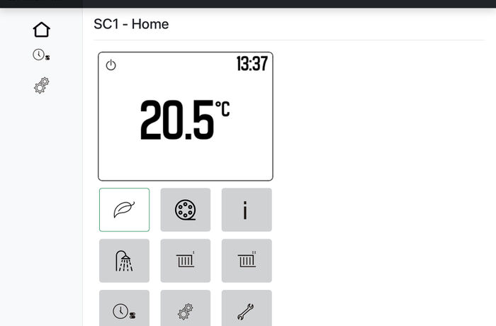 OpenTherm room controller